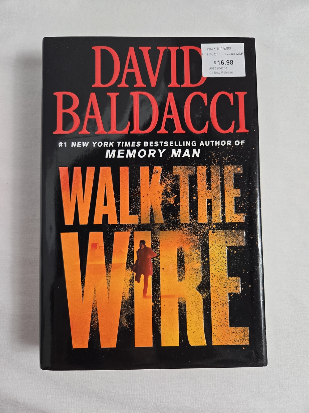 Walk The Wire David Baldacci Amos Decker Series #6 Hardcover Mystery Thriller
